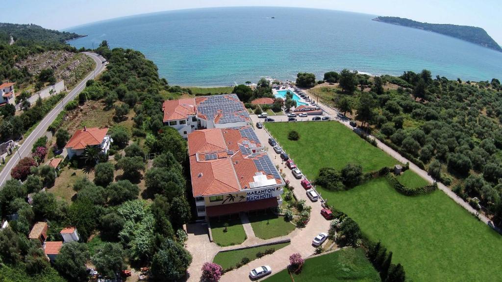 Maranton Beach Hotel Koinira Exterior foto