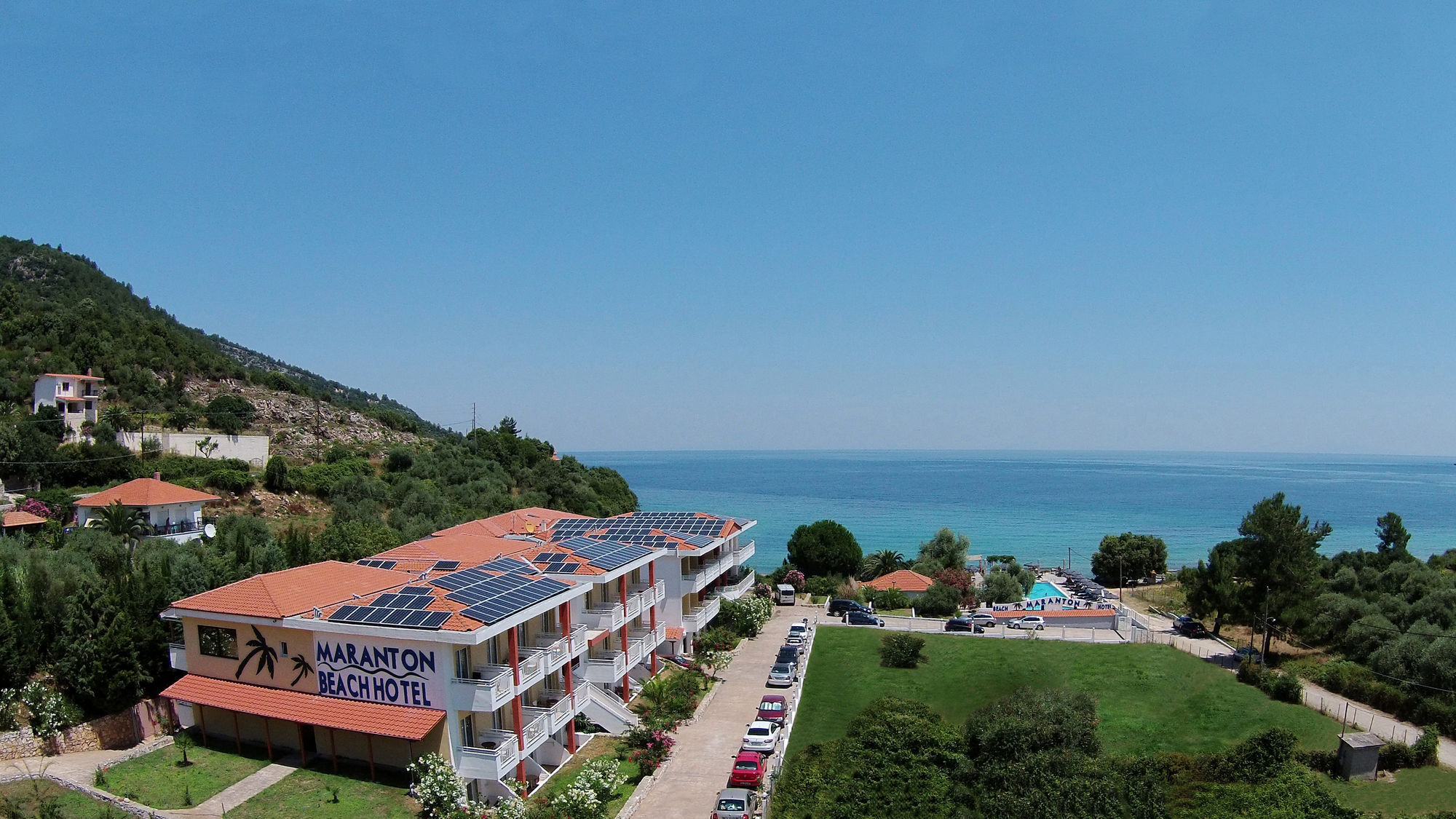 Maranton Beach Hotel Koinira Exterior foto
